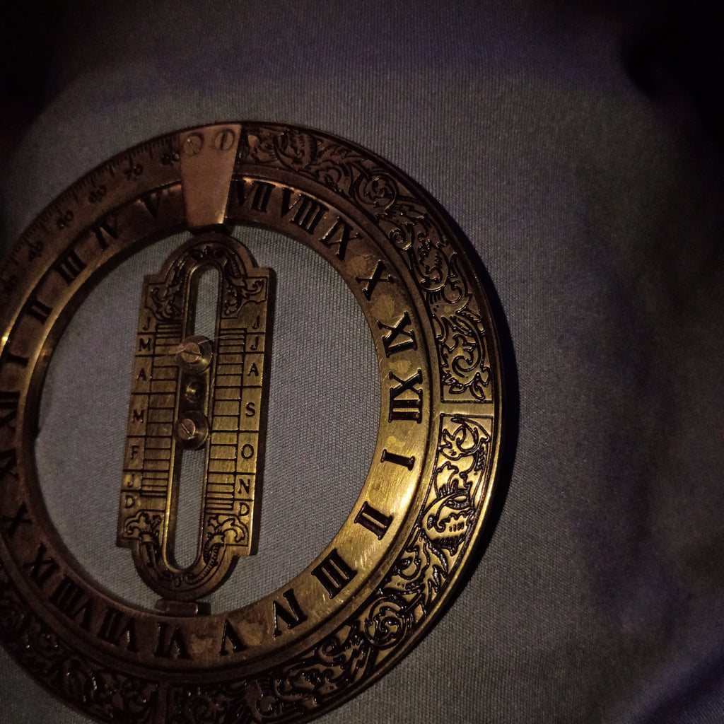 vintage 1987 Franklin Mint sundial