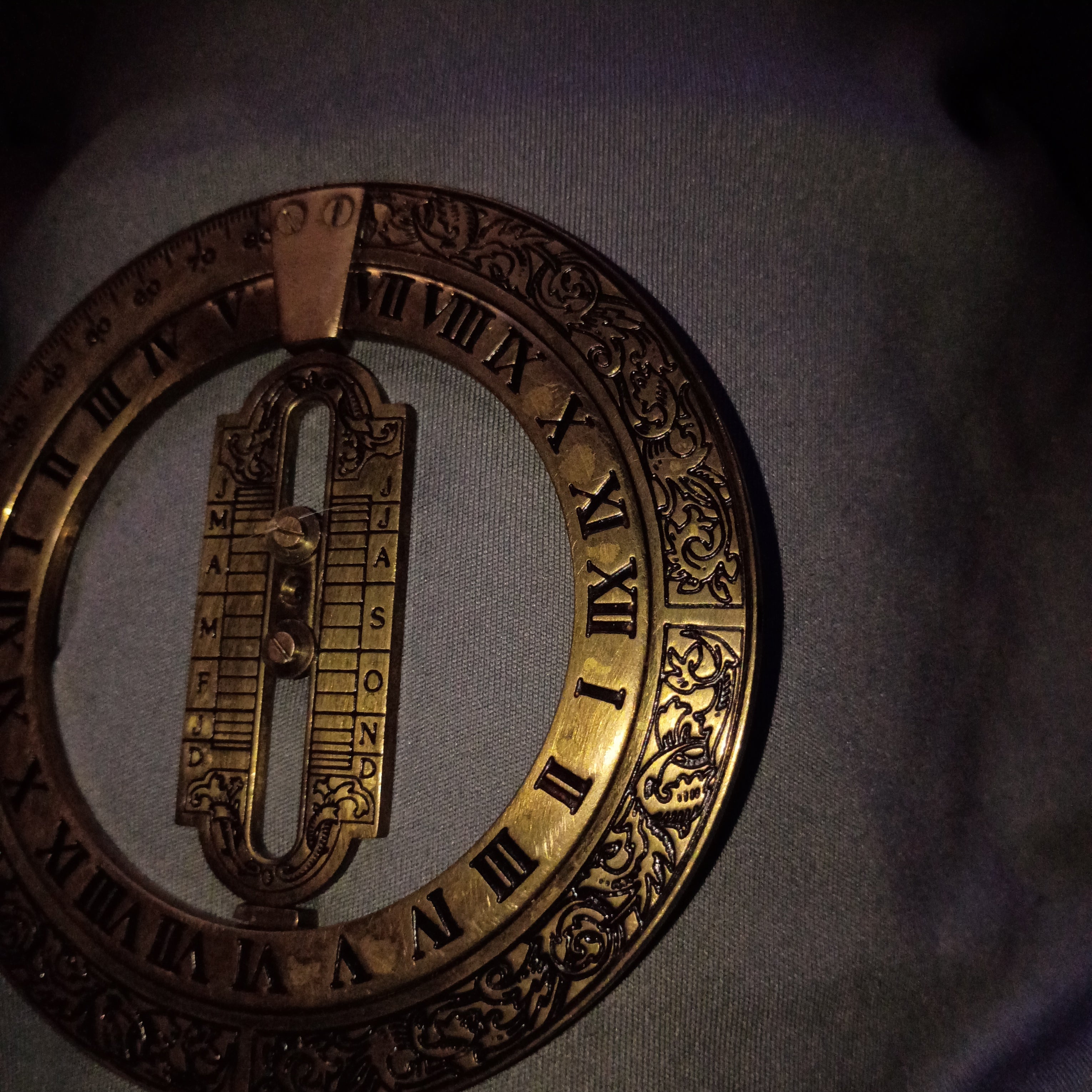 vintage 1987 Franklin Mint sundial